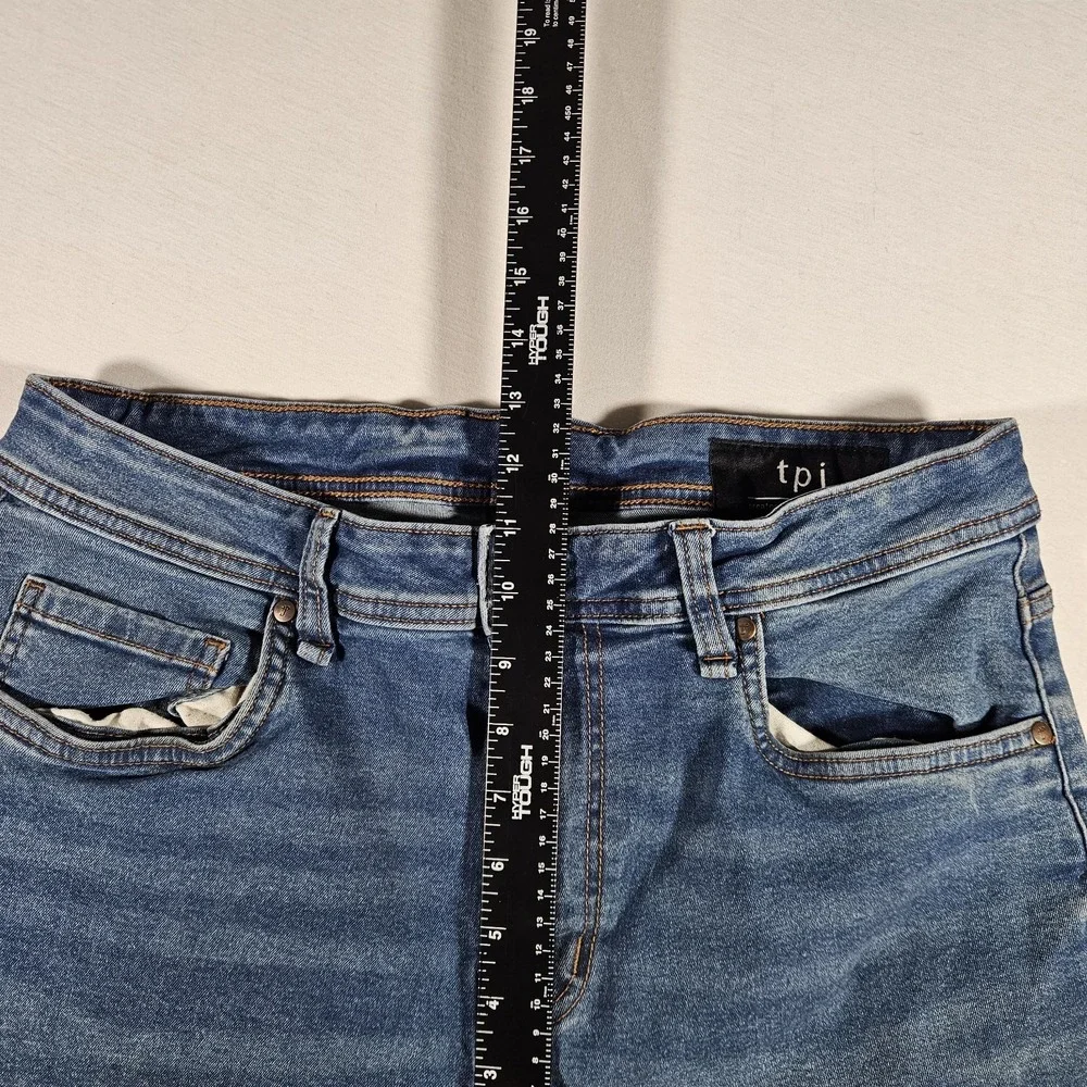 TPJ Jeans Bootcut Mens 33x34 Blue Denim The Perfect‎ Jean